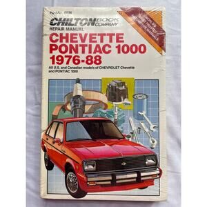 Chilton Chevette Pontiac 1000 1976-88 Manual
